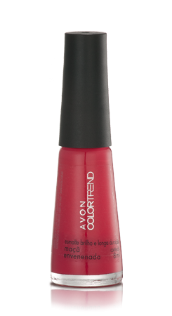 Esmalte Cor Maçã Envenenada - Tom Vermelho