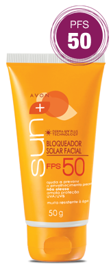 Bloqueador Solar Facial 50 g FPS 50