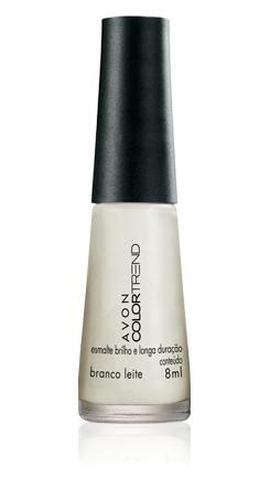 Esmalte Cor Branco Leite - Tom Branco