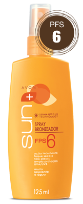 Spray Bronzeador 125 ml FPS 6